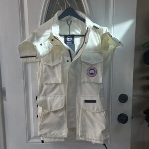 Canada Goose Cream Vest